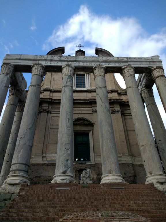 Roman Forum-Temple of Antoninus and Faustina
